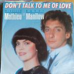 Mireille Barry - Mathieu et Manilow Single, Ophalen of Verzenden, Gebruikt, 7 inch