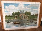 wandplaat "Czaar Peter de Grote.....", Antiek en Kunst, Antiek | Schoolplaten, Ophalen, Geschiedenis