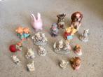 Vintage porseleinen beeldjes beertjes en hondjes, Verzamelen, Beelden en Beeldjes, Verzenden, Zo goed als nieuw, Dier