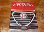 Great Marques : Alfa Romeo (Italiaanse autofabrikant), Boeken, Auto's | Boeken, Diverse schrijvers, Alfa Romeo, Ophalen of Verzenden