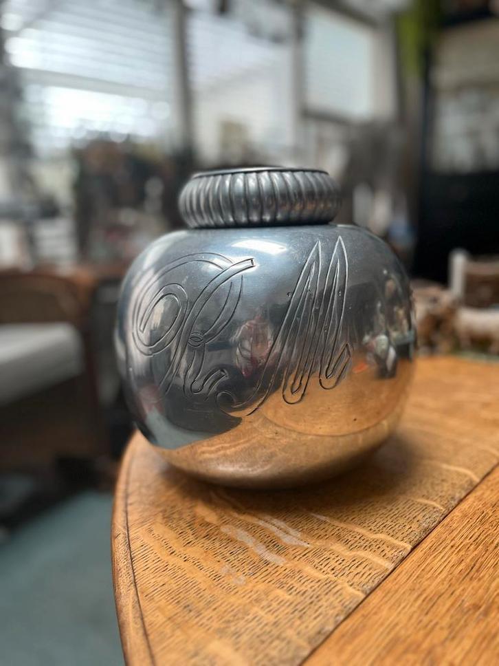 Rivièra Maison Vaas, groot model, Huis en Inrichting, Woonaccessoires | Vazen, Zo goed als nieuw, Overige kleuren, Minder dan 50 cm