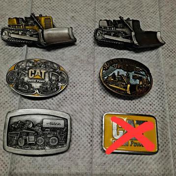 Caterpillar gespen buckles origineel USA beschikbaar voor biedingen