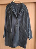 KRIJTSTREEP blazer zwart - Maat 50, Zwart, Maat 46/48 (XL) of groter, Ophalen of Verzenden, Jasje