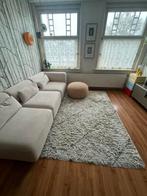 Vloerkleed hoogpolig Skin creme/beige 160x230, Ophalen, Crème, Gebruikt, 150 tot 200 cm