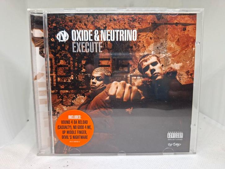 Oxide & Neutrino - Execute CD Album, Cd's en Dvd's, Cd's | Hiphop en Rap, Zo goed als nieuw, 2000 tot heden, Ophalen of Verzenden