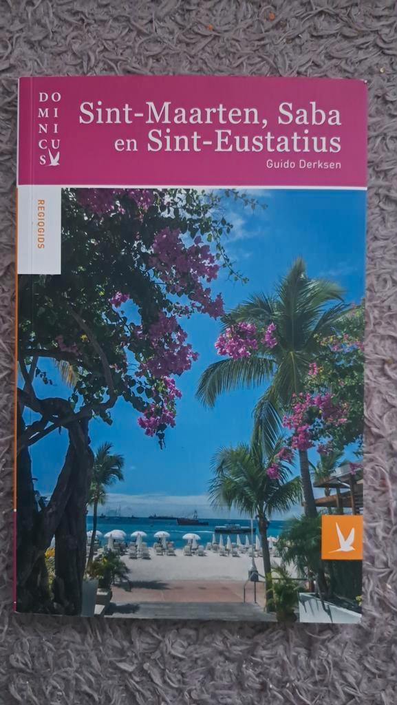 Guido Derksen - Sint-Maarten, Saba en Sint-Eustatius, Boeken, Reisgidsen, Zo goed als nieuw, Reisgids of -boek, Europa, Overige merken