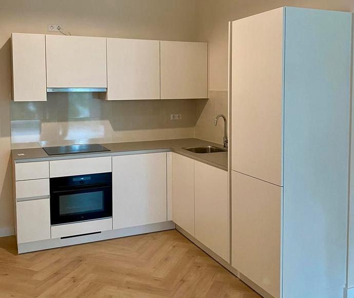 Nieuw! Keuken incl. ATAG apparatuur en kwarts werkblad, Huis en Inrichting, Keuken | Complete keukens, Nieuw, Hoekkeuken, Wit