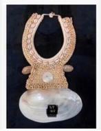Korting XL Papoea woondecoratie ketting schelp parelmoer, Antiek en Kunst, Curiosa en Brocante, Ophalen of Verzenden