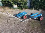2 Kleine Rubberboot/Optimist Trailers - Handig!, Watersport en Boten, Ophalen, Gebruikt, Overige typen, Zeilboot of Motorboot