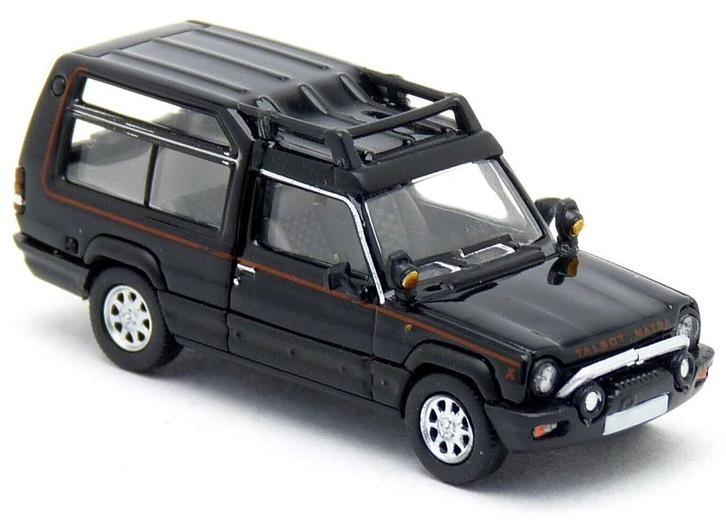 Matra Simca Rancho zwartmetallic, Hobby en Vrije tijd, Modelauto's | 1:87, Zo goed als nieuw, Auto, Brekina, Ophalen of Verzenden