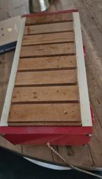 Houten blokkenkar vintage, Antiek en Kunst, Antiek | Speelgoed, Ophalen of Verzenden