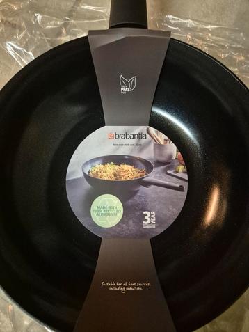Wokpan Brabantia Nero, 30 cm beschikbaar voor biedingen