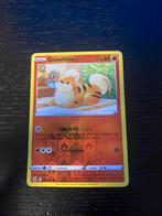 Growlithe HOLO kaart Pokemon, Ophalen of Verzenden, Losse kaart, Zo goed als nieuw