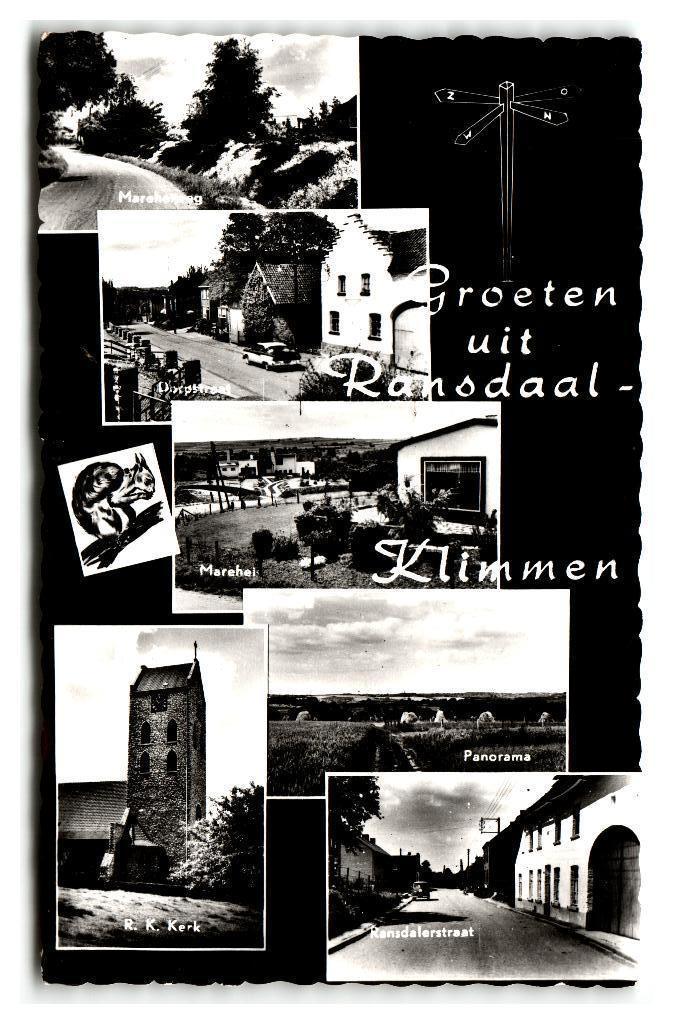 Ransdaal - Klimmen, Groeten uit Ransdaal - Klimmen, Verzamelen, Ansichtkaarten | Nederland, Gelopen, Limburg, 1960 tot 1980, Verzenden