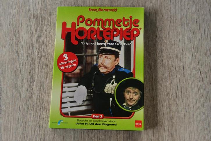 POMMETJE HORLEPIEP = Driemaal Hoera voor Geitebrei deel 3, Cd's en Dvd's, Dvd's | Kinderen en Jeugd, Zo goed als nieuw, Alle leeftijden
