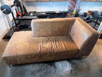 Leren hoekbank bankstek sofa beschikbaar voor biedingen