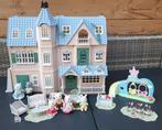 Sylvanian Families Huis + Familie, Ophalen of Verzenden, Zo goed als nieuw, Poppenhuis