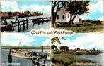 Groeten uit Zoutkamp - 4 ansichtkaarten (1967), Verzenden, 1960 tot 1980, Gelopen, Groningen