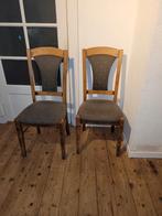 6 eetkamer stoelen...oude stijl..opknappers.., Antiek en Kunst, Ophalen of Verzenden