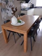 Teakhouten eettafel, Ophalen, Gebruikt, Teakhout, 50 tot 100 cm