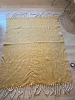 Imbarro Plaid - Mosterdgeel, Ophalen of Verzenden, Zo goed als nieuw