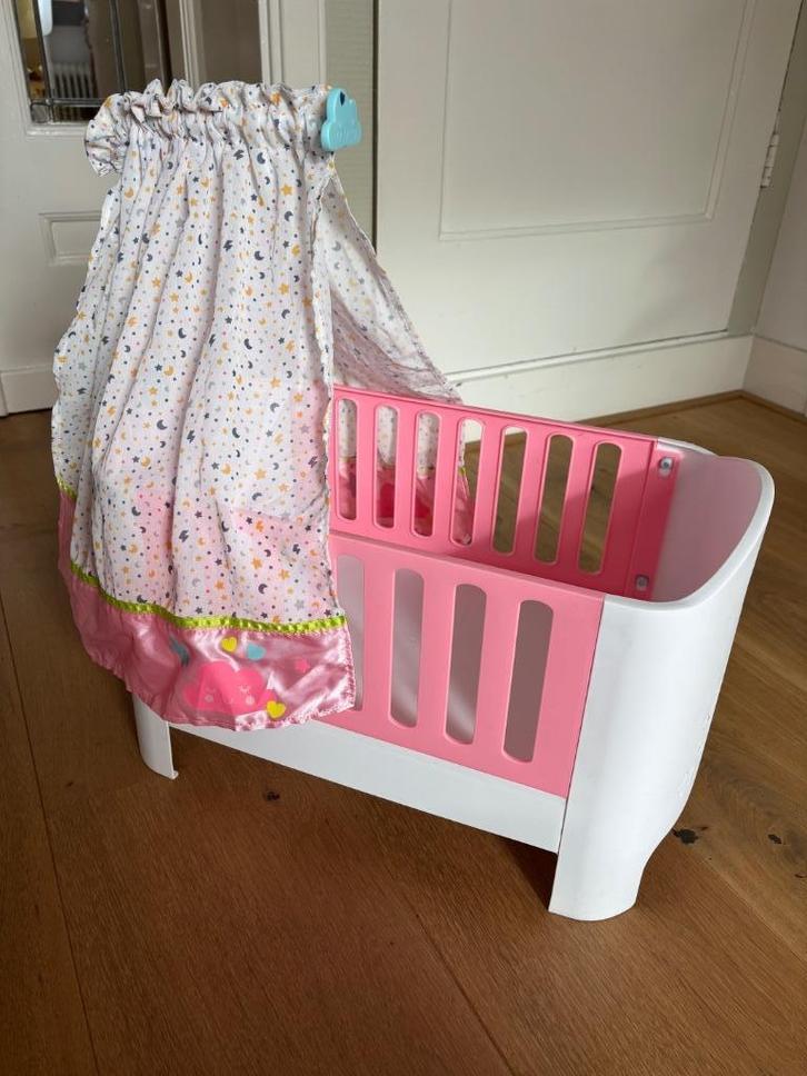 Babyborn poppenbed, Kinderen en Baby's, Speelgoed | Poppen, Zo goed als nieuw, Babypop, Ophalen