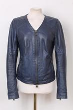 Lamsleren jasje CLAUDIA STRÄTER maat M, Kleding | Dames, Maat 38/40 (M), Blauw, Ophalen of Verzenden, Zo goed als nieuw