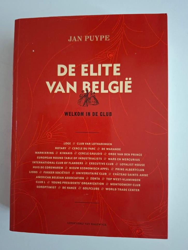 De Elite van België - Jan Puyype, Boeken, Politiek en Maatschappij, Zo goed als nieuw, Maatschappij en Samenleving, Europa, Ophalen of Verzenden