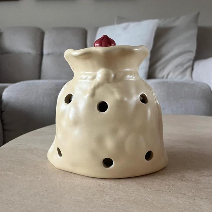 Vintage Franse knoflookpot, Antiek en Kunst, Antiek | Keramiek en Aardewerk, Ophalen of Verzenden