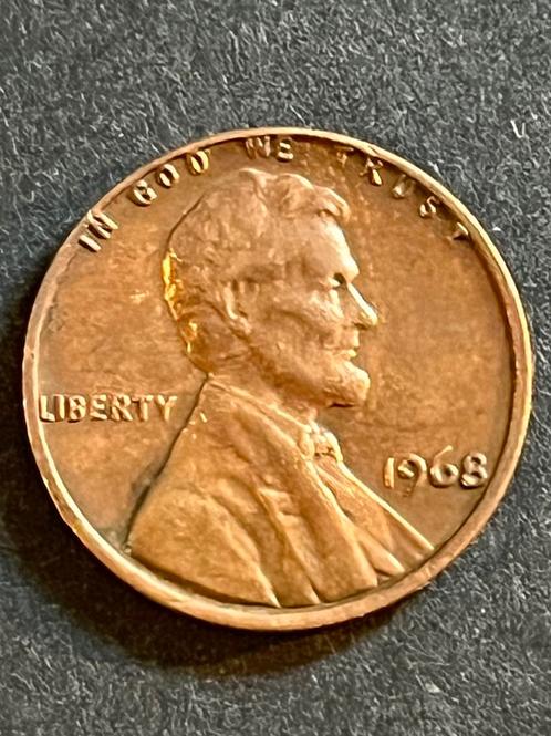 1 cent 1968 - one cent 1968 Lincoln🇺🇸, Postzegels en Munten, Munten | Amerika, Noord-Amerika, Verzenden