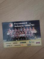 Feyenoord Elftal Kaart Seizoen 1996-1997, Verzamelen, Ophalen of Verzenden, Gebruikt, Feyenoord, Spelerskaart
