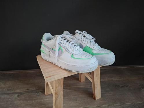 ≥ Nike Air Force Shadow Dames wit/paars/grijs — Schoenen