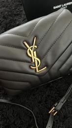 YSL tas leer, Sieraden, Tassen en Uiterlijk, Ophalen of Verzenden, Zo goed als nieuw, Zwart, Handtas