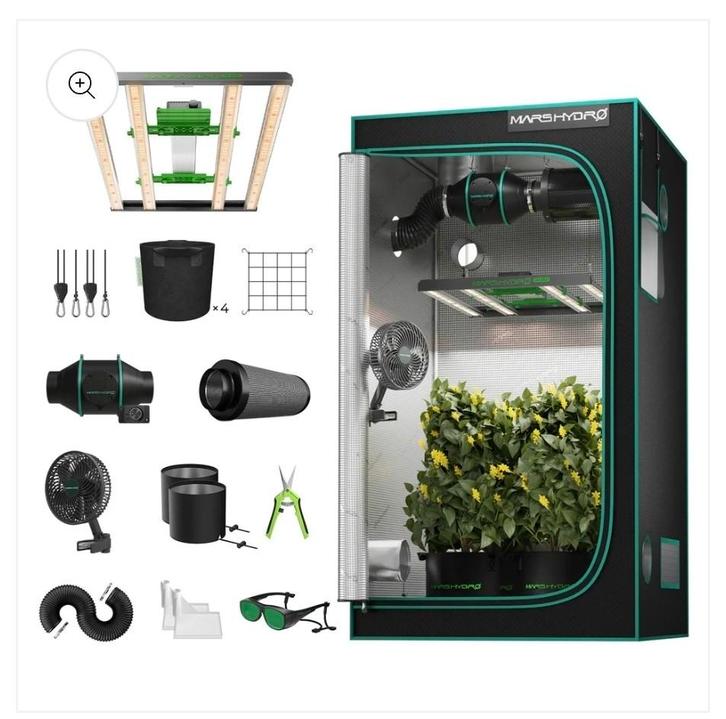 Complete kweektent NIEUW in doos, Tuin en Terras, Kweekspullen, Nieuw, Kweektent, Ophalen