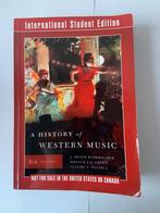 PETER J. BURKHOLDER - A History of Western Music, Ophalen of Verzenden, Gelezen, PETER J. BURKHOLDER, Nederland