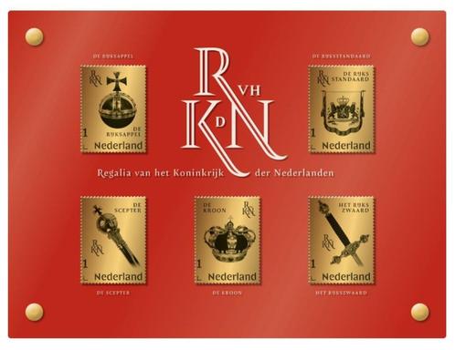 Jaar 2024 NVPH nnb Regalia van het Koninkrijk der Nederlande, Postzegels en Munten, Postzegels | Nederland, Postfris, Na 1940