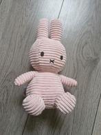 Nijntje knuffel roze rib, Ophalen, Zo goed als nieuw, Konijn