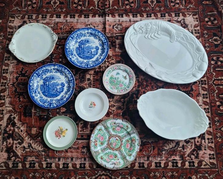 Verschillende borden schalen presenteerbord bordjes, Huis en Inrichting, Keuken | Servies, Zo goed als nieuw, Schaal of Schalen