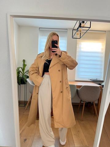 Vintage Christian Dior long trench coat M/L/XL