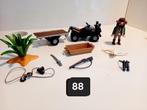 Playmobil wild life safari quad 4834 compleet als nieuw, Ophalen of Verzenden, Zo goed als nieuw, Complete set