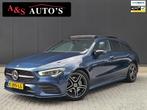 Mercedes-Benz CLA-klasse Shooting Brake 200 AMG Panoramadak, Auto's, Mercedes-Benz, 730 kg, Gebruikt, 4 cilinders, Blauw