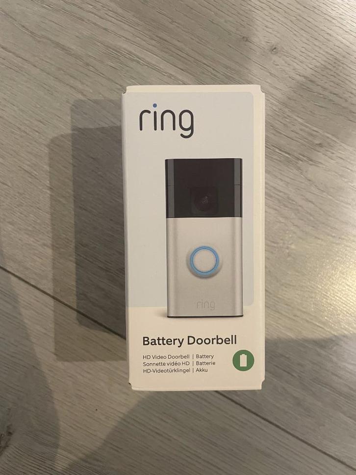 Ring videodeurbel, Audio, Tv en Foto, Videobewaking, Nieuw, Buitencamera, Verzenden