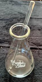 Riviera Maison Summer Blend Glas met Rietje, Huis en Inrichting, Ophalen of Verzenden, Zo goed als nieuw