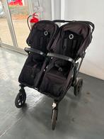 Bugaboo dubbele kinderwagen met zitje bak en 2 winterzak, Ophalen, Gebruikt, Overige merken, Voetenzak