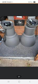 2x IKEA Industriële Hanglampen, Huis en Inrichting, Lampen | Hanglampen, Ophalen, Gebruikt, 50 tot 75 cm, Metaal