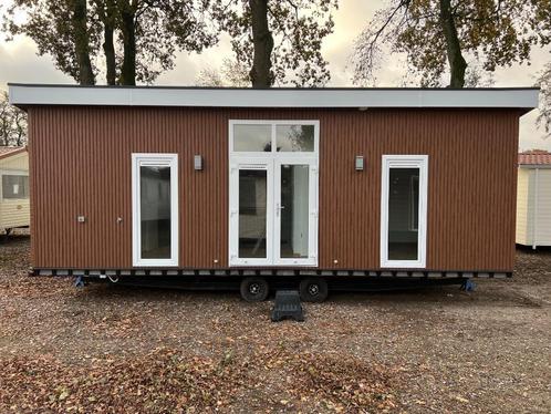 Chalet / Flexwoning 4-Persoons 27m2 Nieuw, Caravans en Kamperen, Stacaravans, tot en met 4, Ophalen of Verzenden