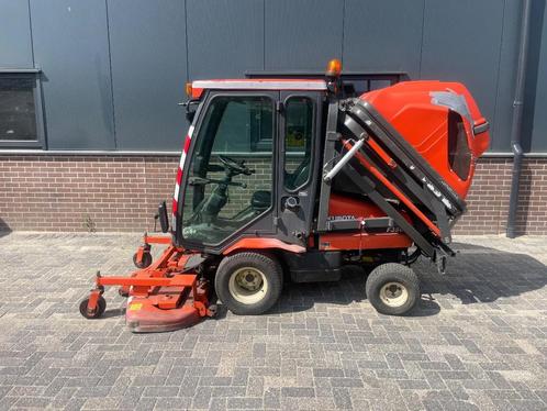 Kubota F3560 diesel HST Zitmaaier met hoogkiep opvang, Tuin en Terras, Zitmaaiers, Gebruikt
