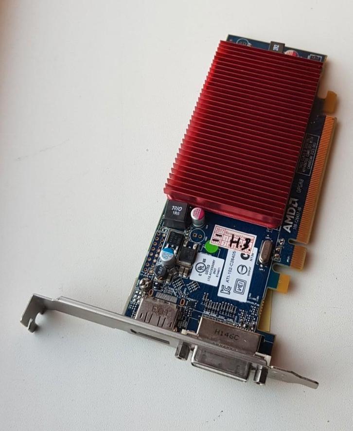 AMD HD 6450 1GB GDDR3 PCIE Silent, Computers en Software, Videokaarten, Zo goed als nieuw, AMD, PCI-Express 2.0, GDDR3, DisplayPort