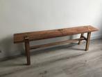 Bankje, Huis en Inrichting, Banken | Bankstellen, Ophalen, Gebruikt, Tweepersoons, 75 tot 100 cm