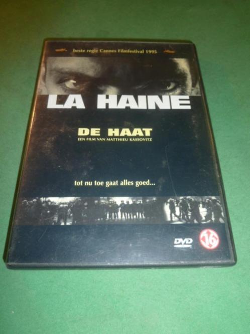 La Haine Mathieu Kassovitz Dvd Banlieu Parijs, Cd's en Dvd's, Dvd's | Filmhuis, Zo goed als nieuw, Verzenden